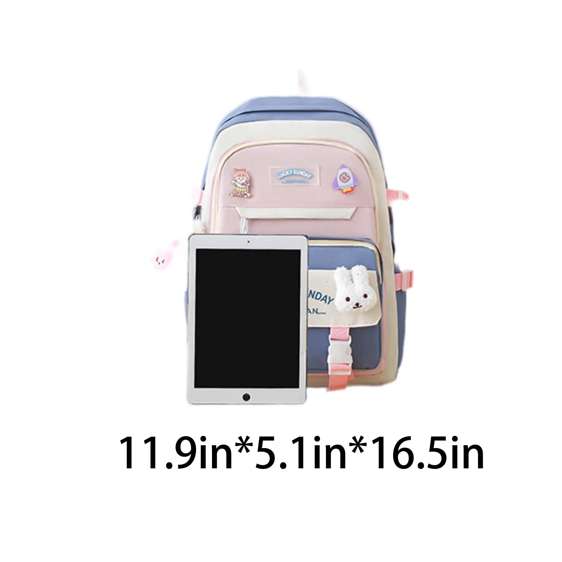 Kawaii backpack set of 5 pieces 9