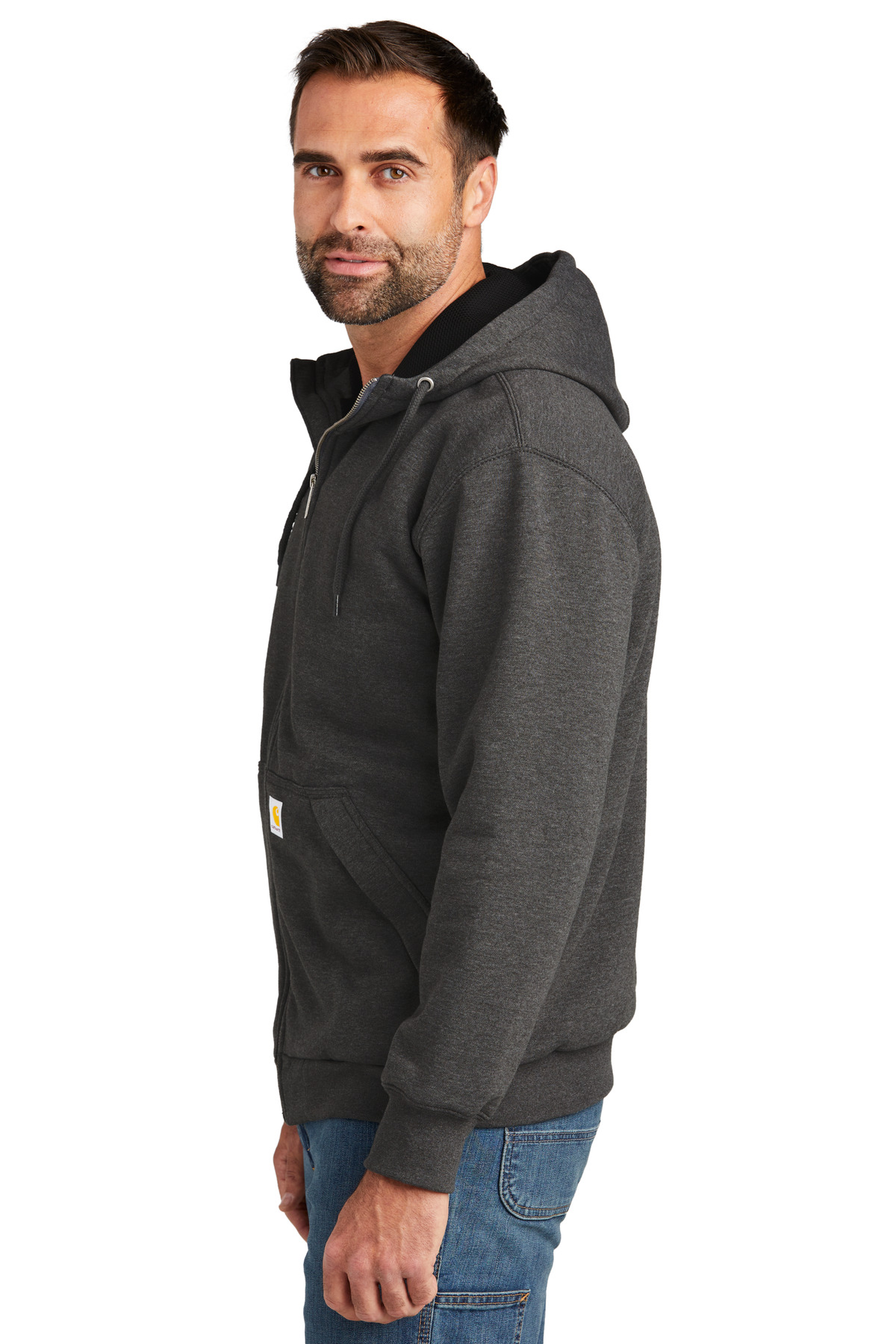 Carhartt Midweight Thermal-Lined Full-Zip Sweatshirt CT104078, custom hoodie or sweatshirt with logo imprint 23