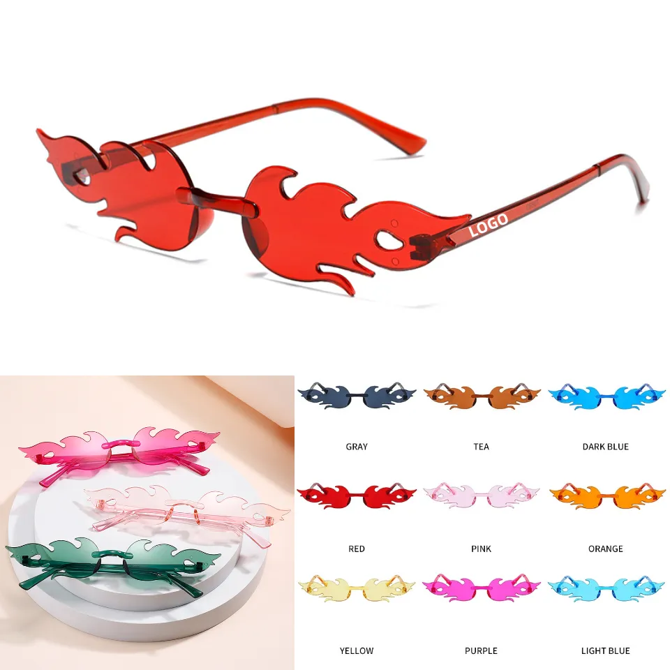 Fire Shaped Sunglasses 1
