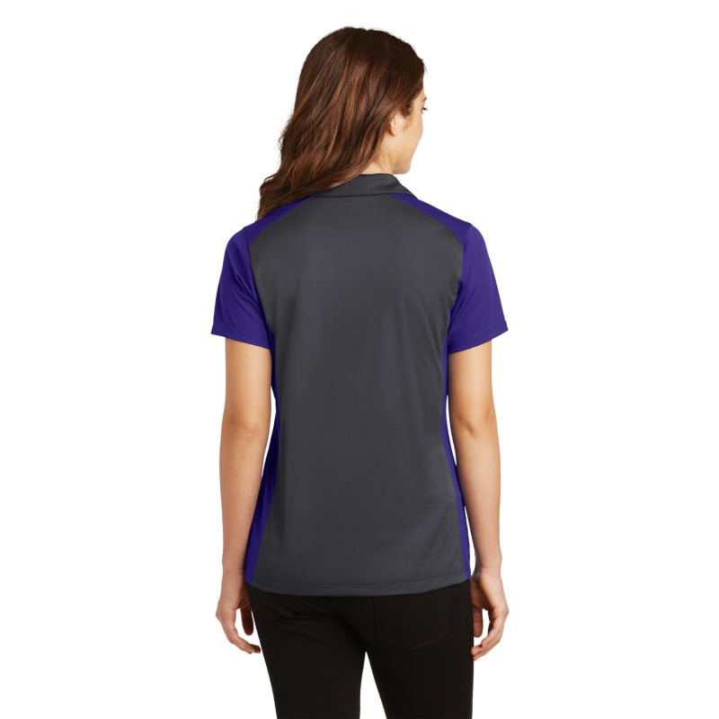 Sport-Tek Women's Colorblock Micropique Sport-Wick Polo. 27