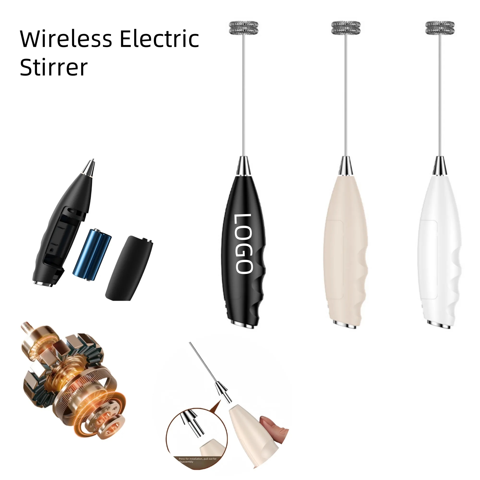 Mini Wireless Electric Frother 5
