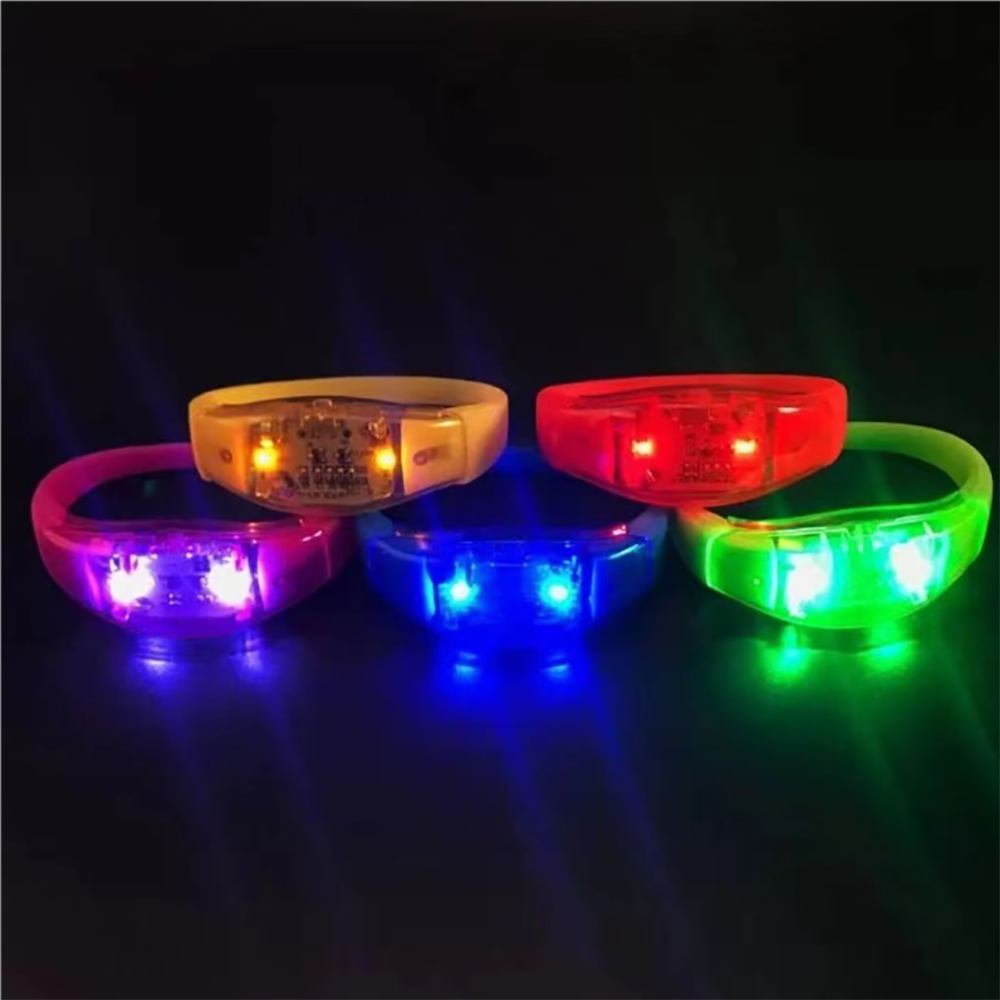 Voice-Activated LED Flashing Bracelet 2