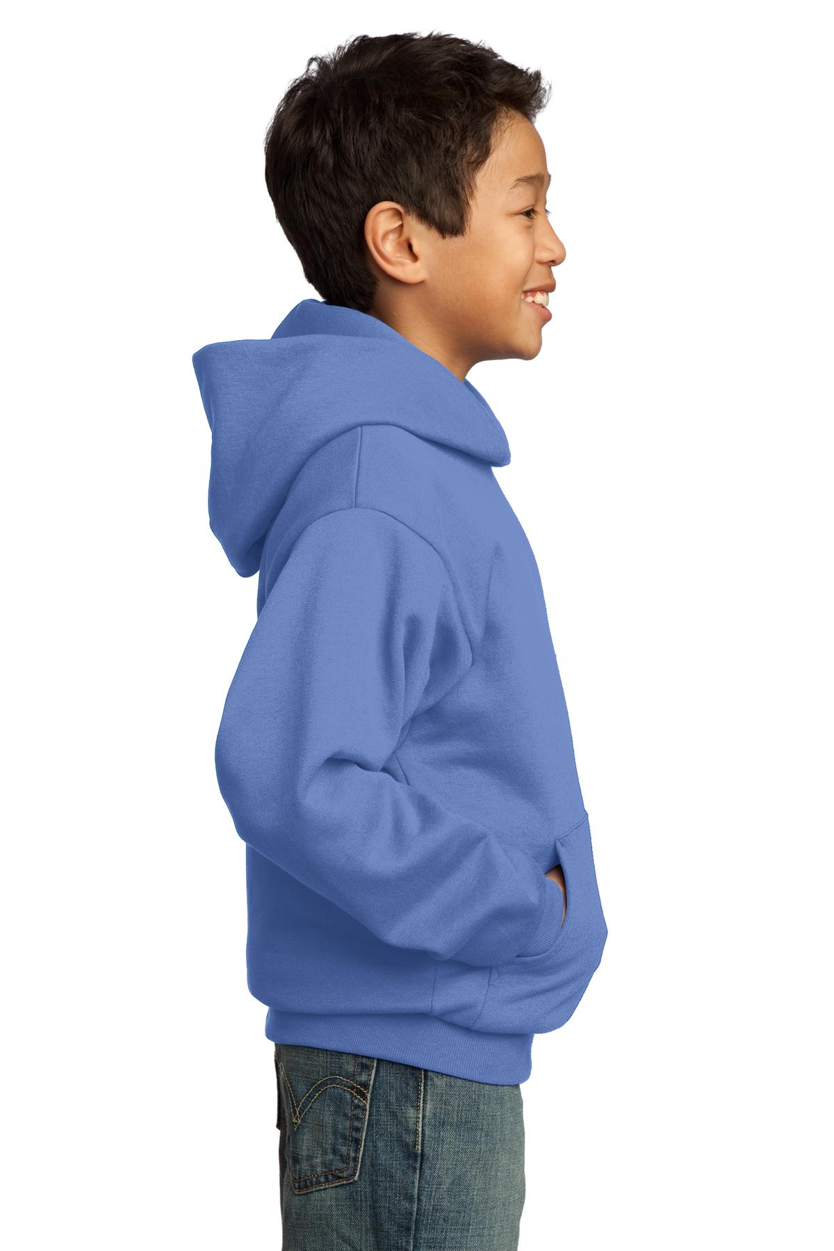 Port & Company® Youth Core Fleece Pullover Hooded Sweatshirt 1