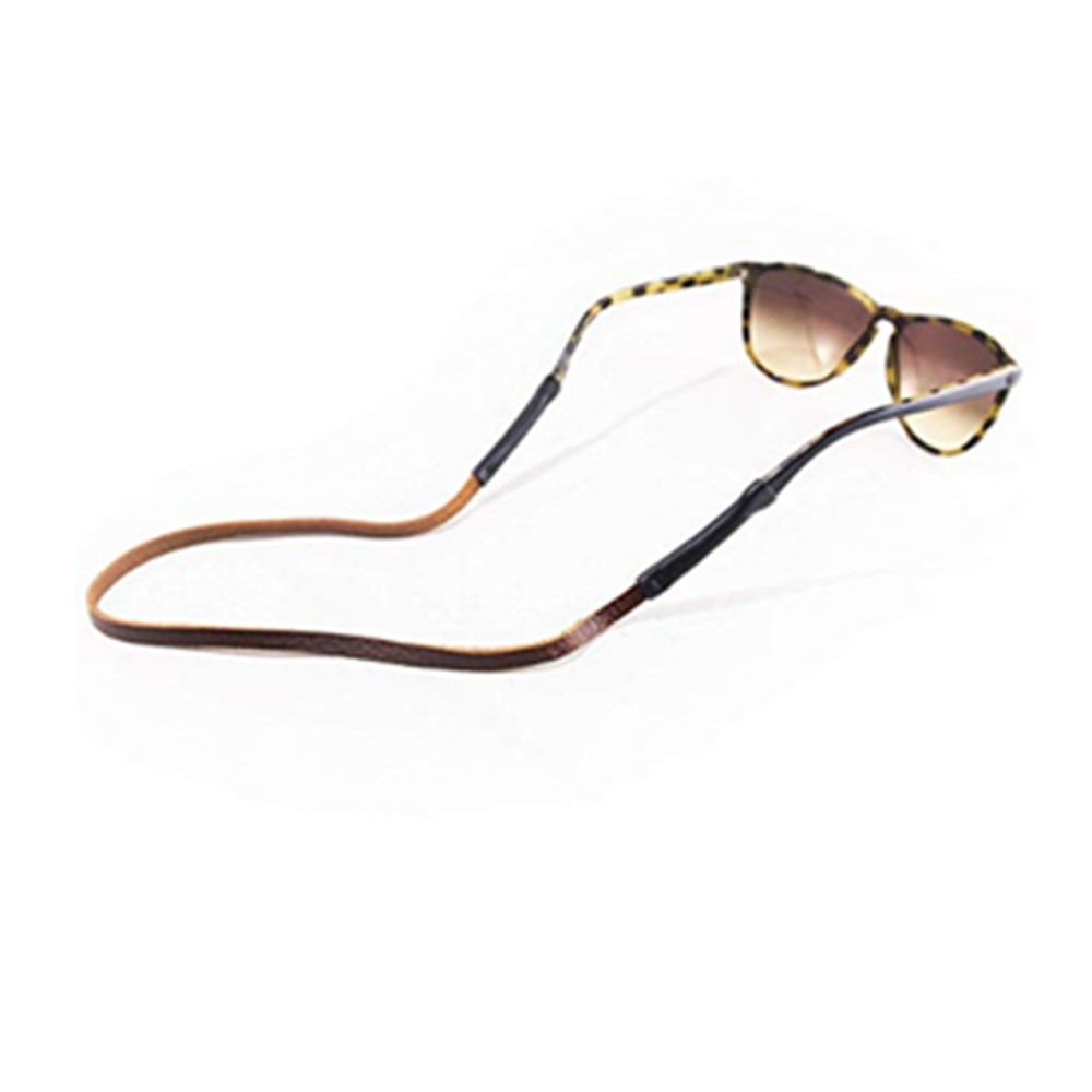 Leather Eyewear Retainer, promotional clip with logo imprint 3