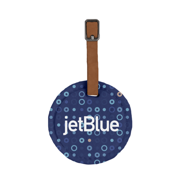 Hayes Dye-Sublimated Felt Round Luggage Tag 10