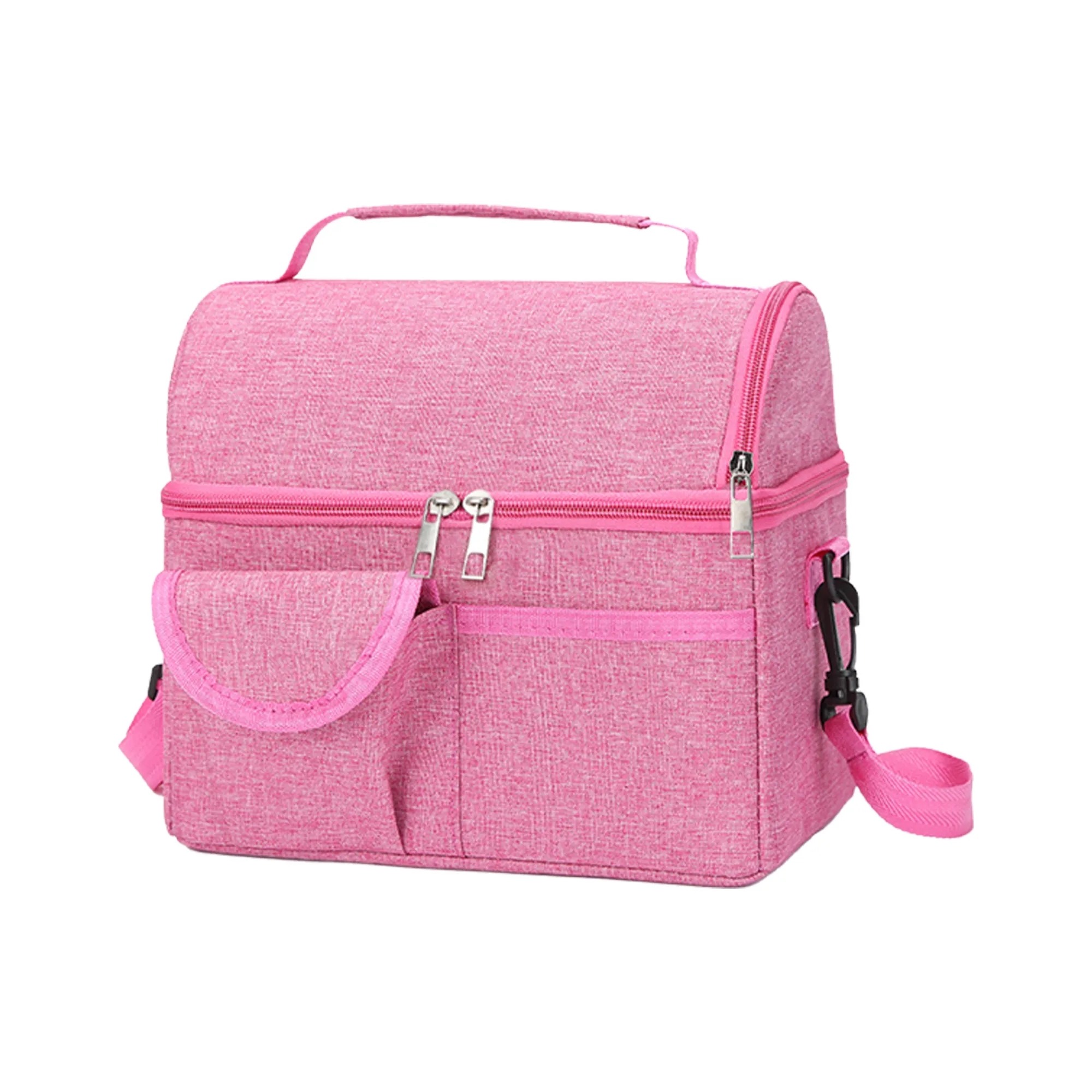 Large Double-Layer Aluminum Foil Insulated Tote Bag 2