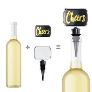 Unique Oval Design Wine Bottle Stopper 16