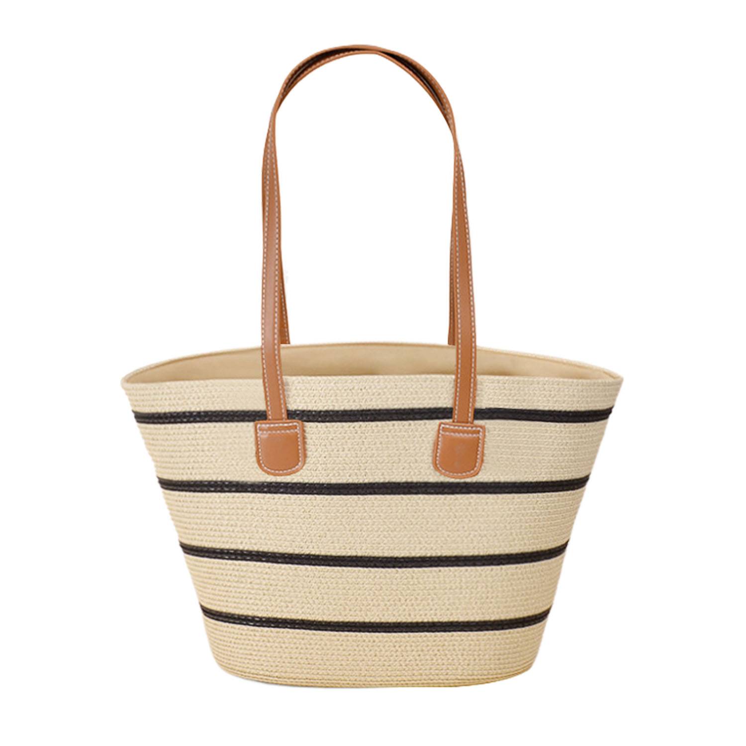 Straw Beach Tote Bag 7