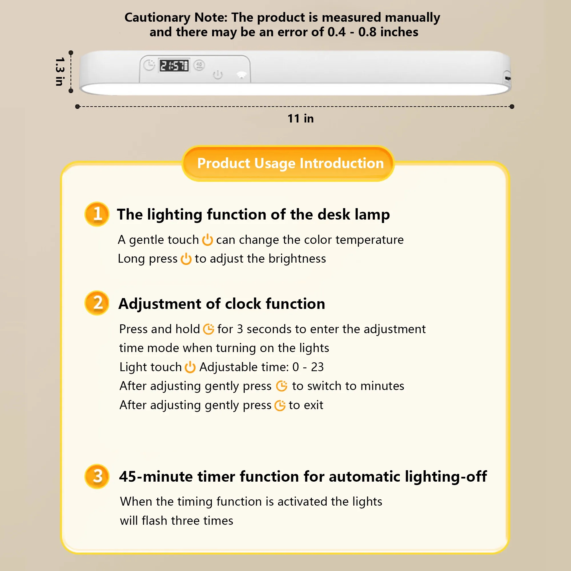 Magnetic LED Eye-Care Lamp 7