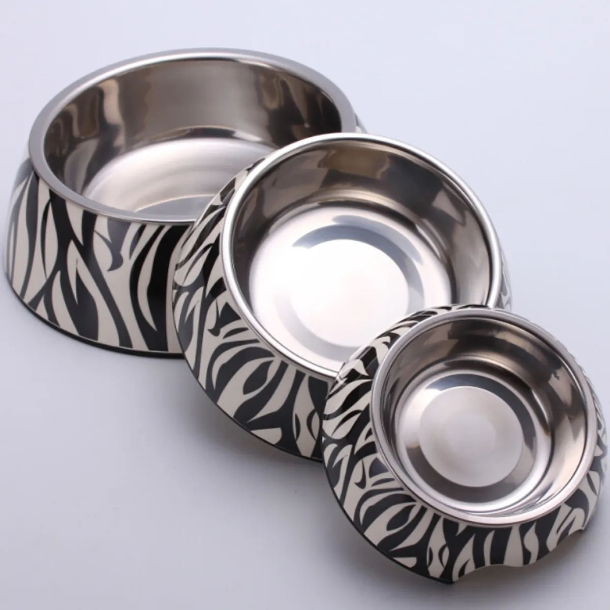Printed Pet Dog Cat Food Feeding Bowl 6