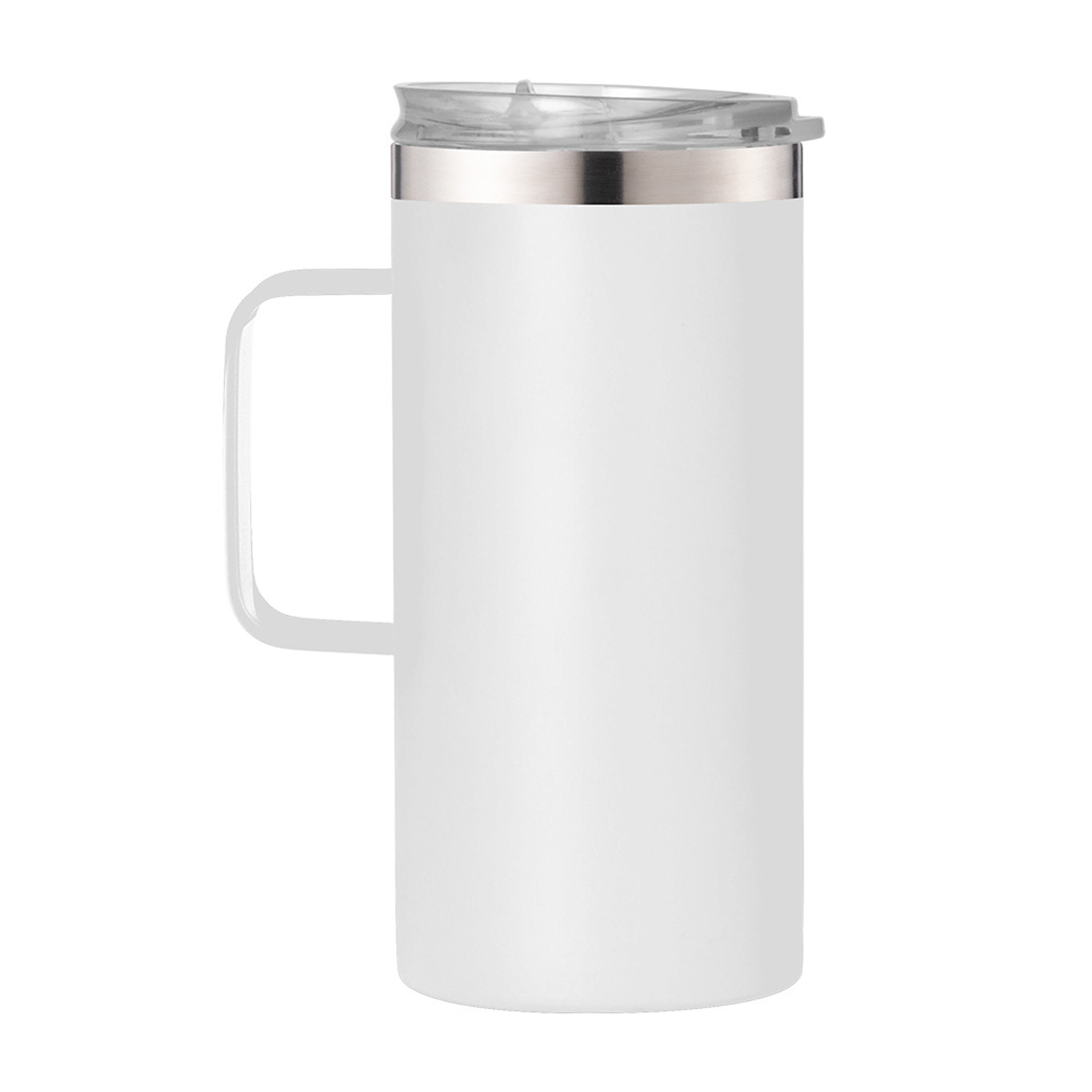 15Oz Insulated Travel Mug With Handle 3