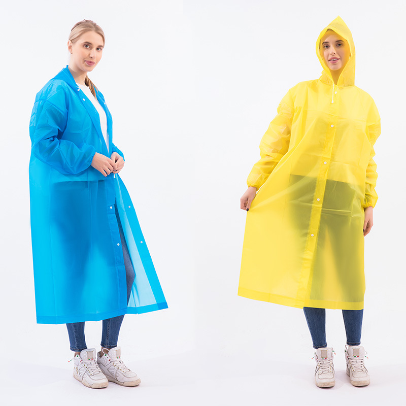 Adult Unisex Rain Poncho Rain Coat 4