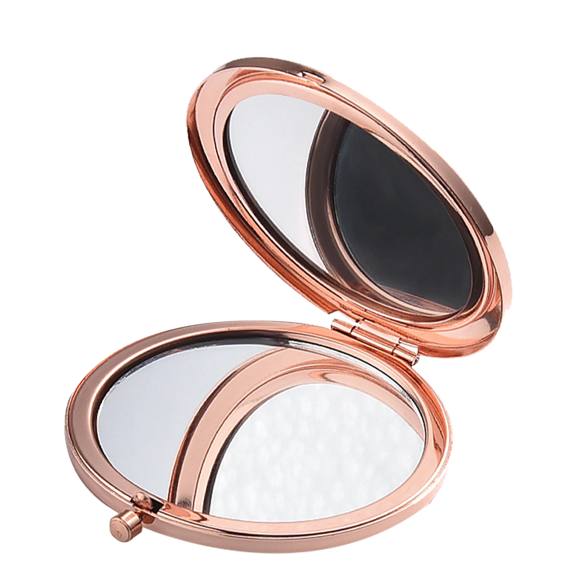 Compact Mirror Bulk Round Double Sided DIY Gifts Engraved 5