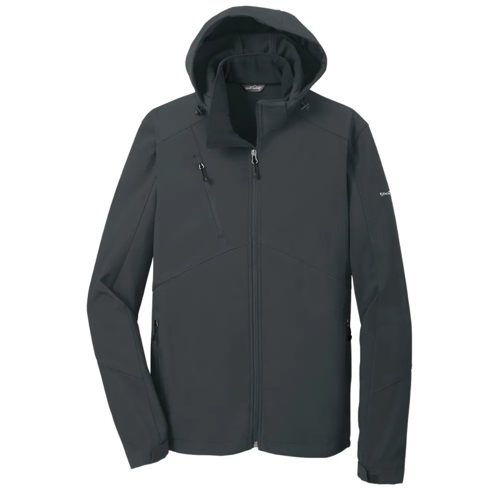 Eddie Bauer(R) Hooded Soft Shell Parka, custom jacket with logo imprint 3
