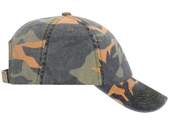 OTTO CAP® Camouflage 6 Panel Low Profile Baseball Cap 20