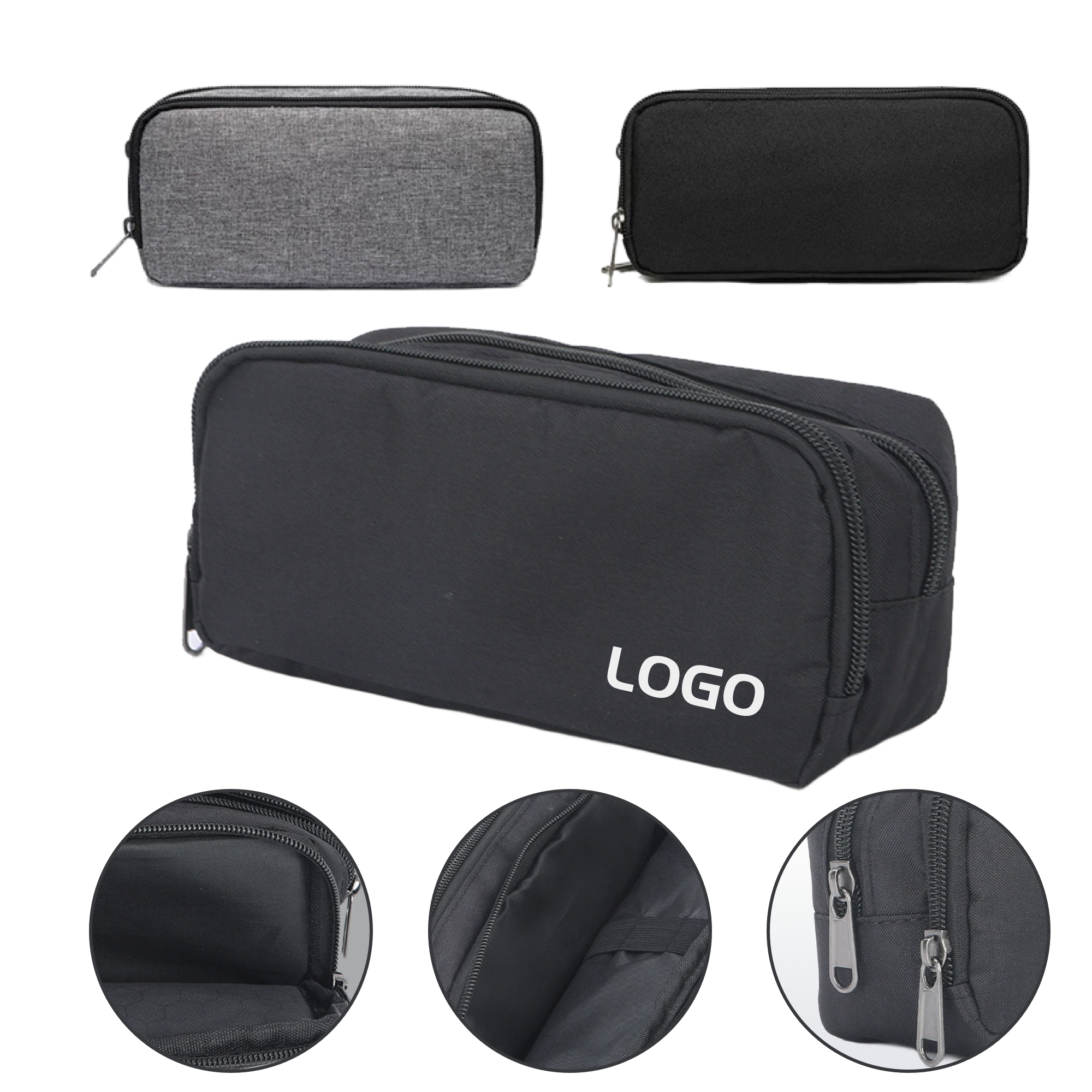 Water-Resistant Student Oxford Cloth Double Layer Organizer 3