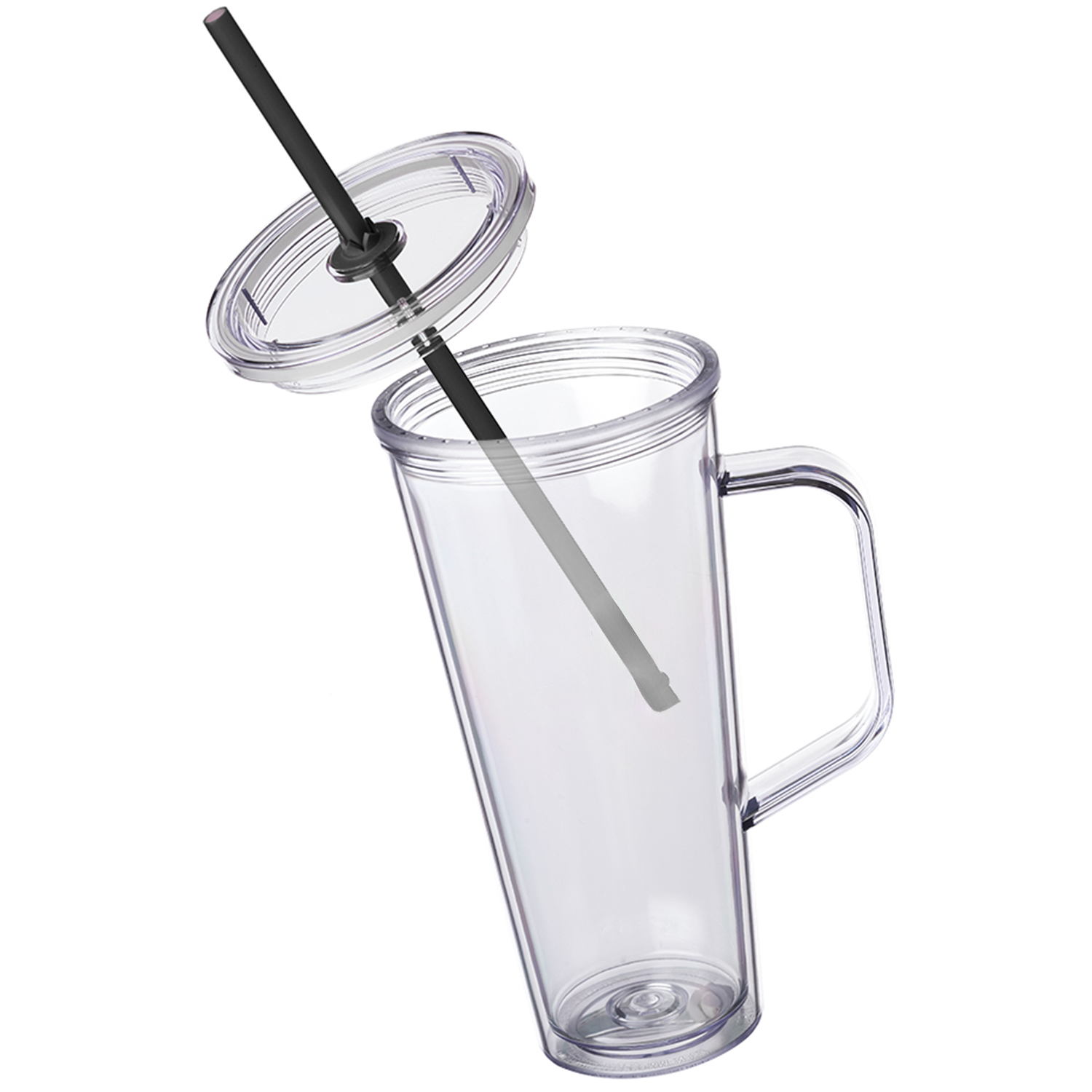 Plastic Tumbler with Handle – 24 oz. 2