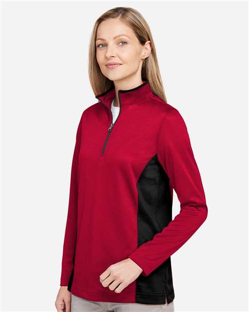 Women's Flash Snag Protection Plus IL Colorblock Quarter-Zip Pullover - M786W 40