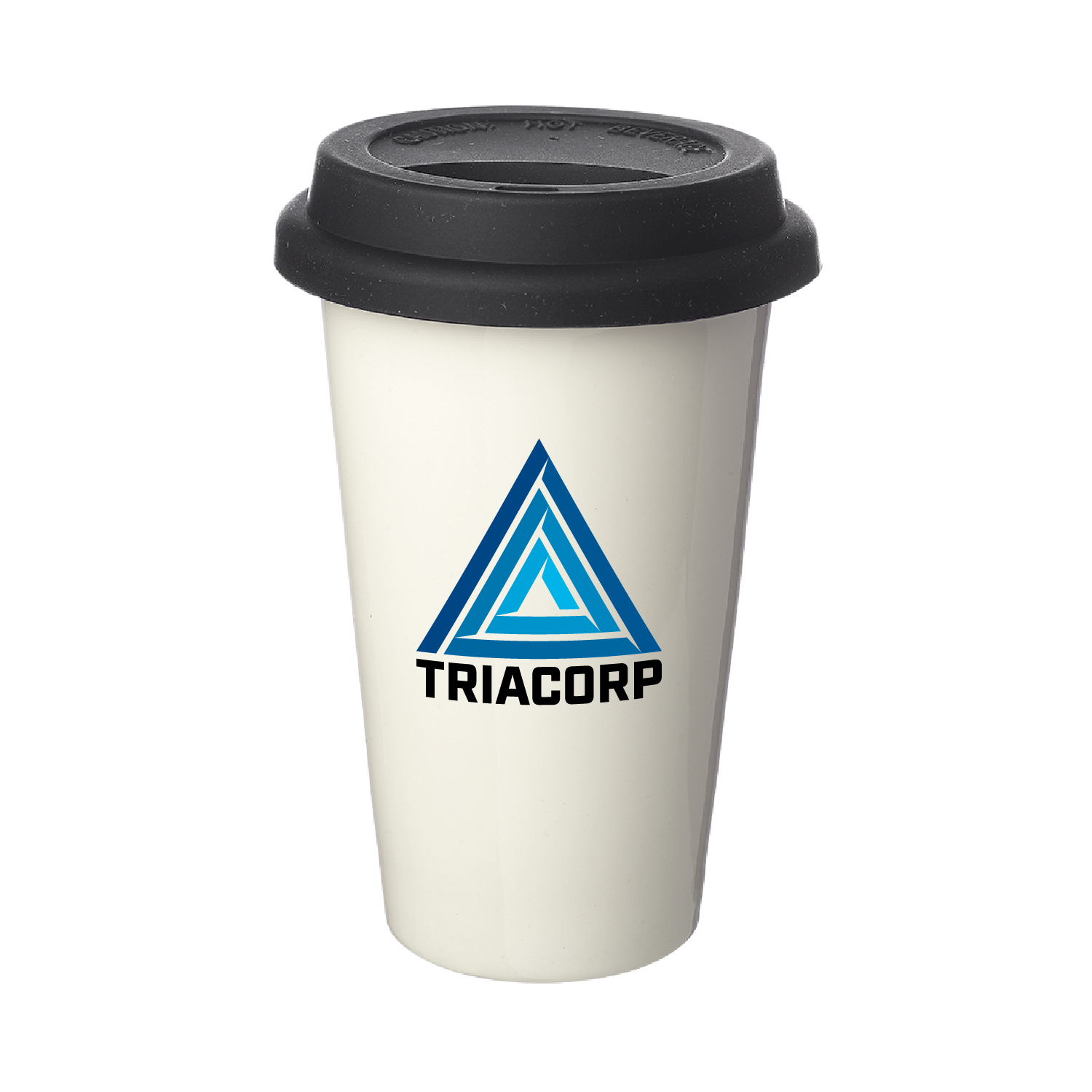 11 oz. Double Wall Ceramic Tumbler (Full Color Imprint) 1