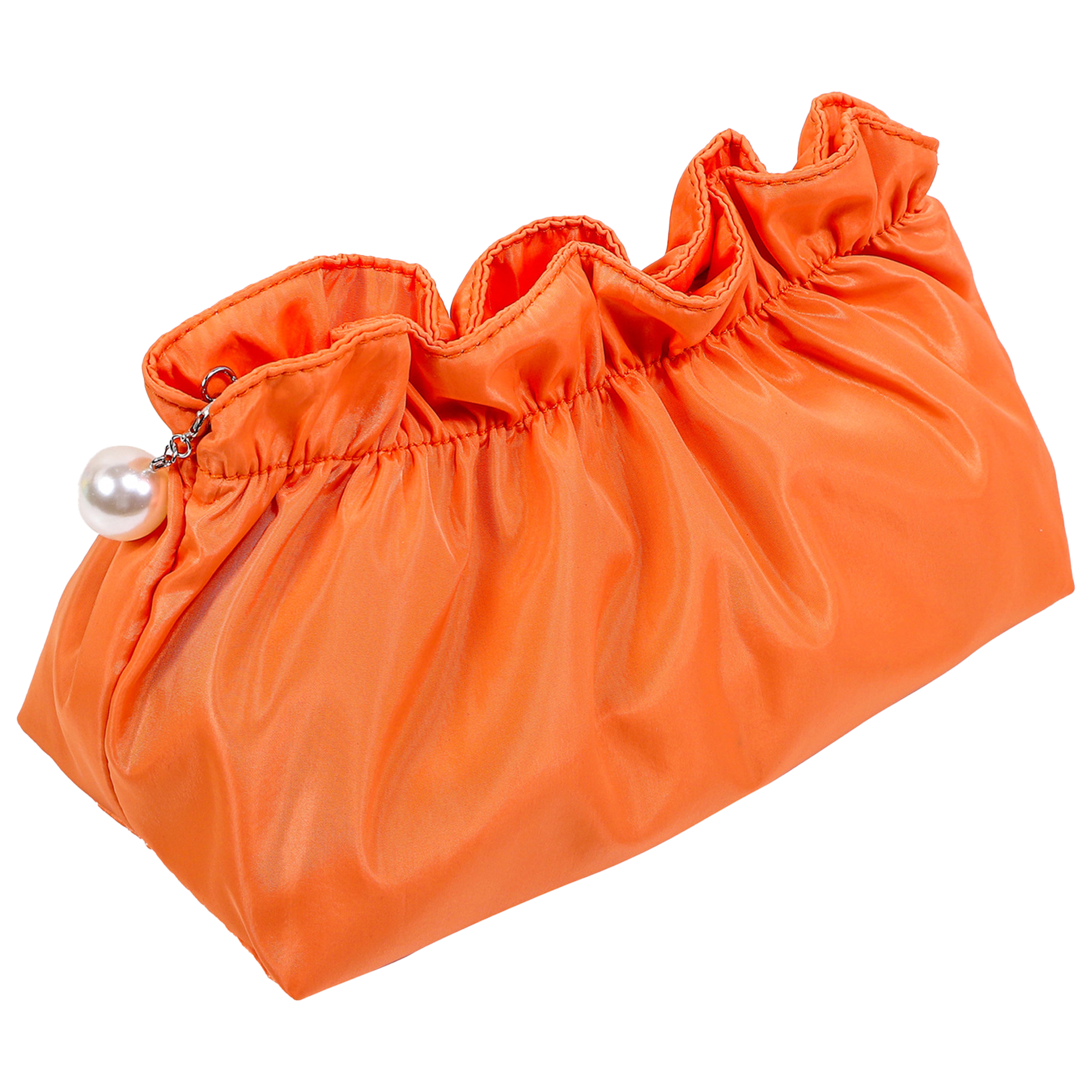Polyester Portable Waterproof Pleated Makeup Bag 2