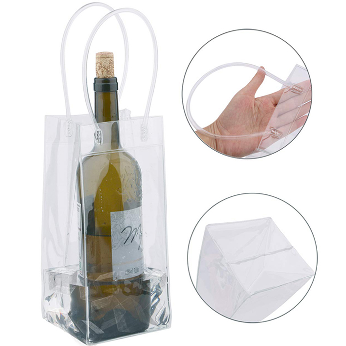 Collapsible Wine Cooler Icy Bag 6
