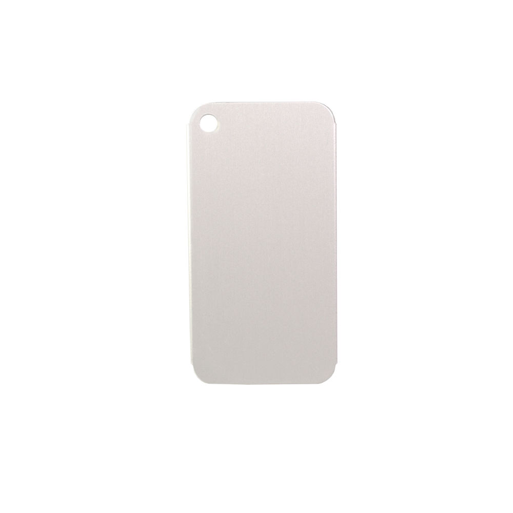 Texture Tone® Aluminum Rectangle Luggage Tag 10