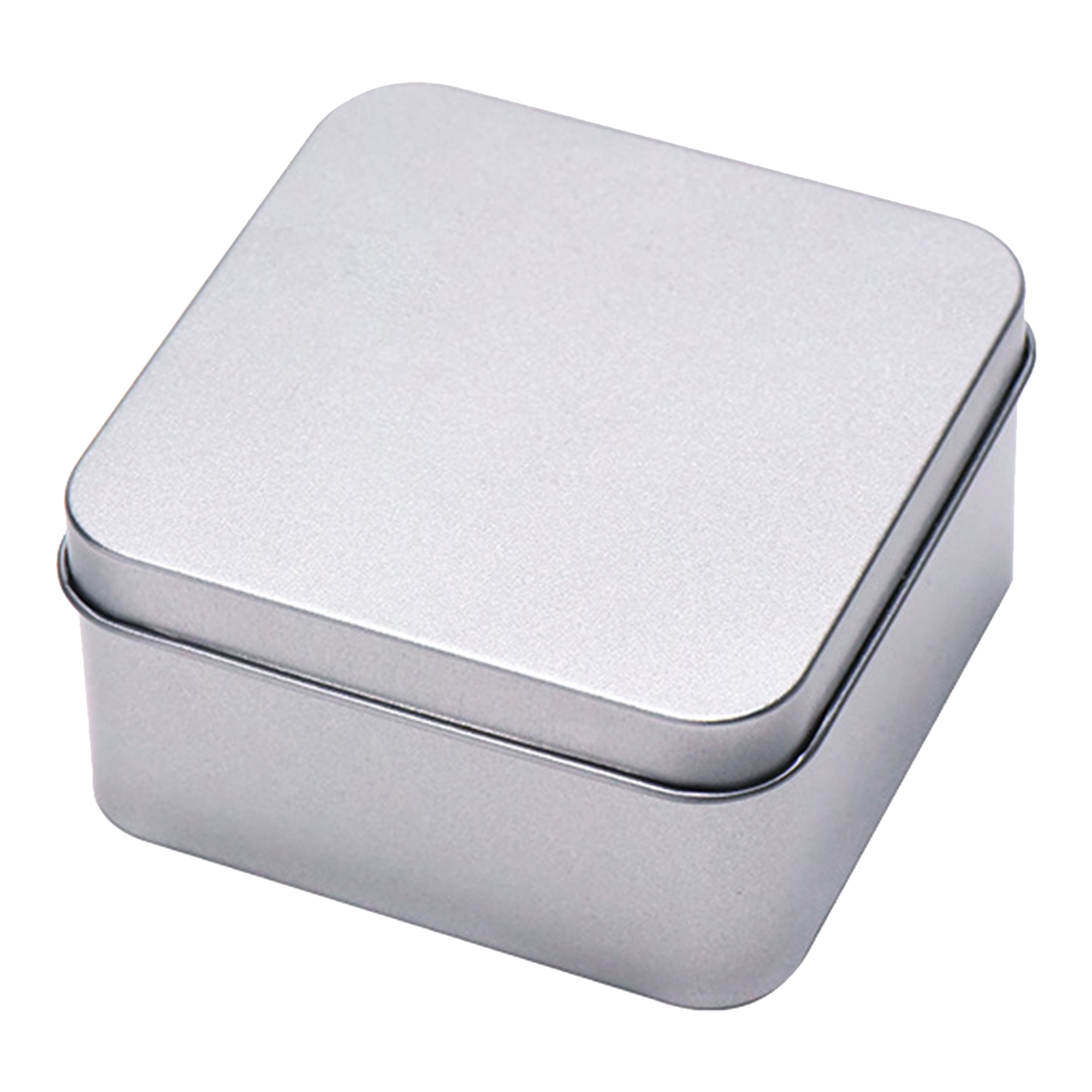 Square Tinplate Candy Storage Box 1
