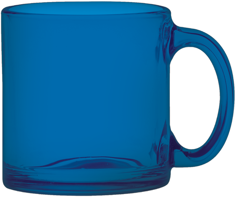 13 oz. Clear Glass Coffee Mug 13