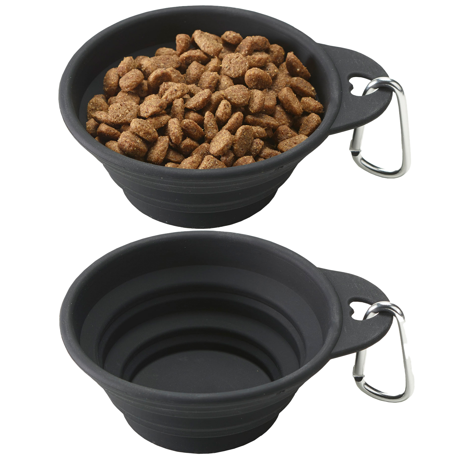 Collapsible Pet Bowl with Carabiner, 8 oz. 2