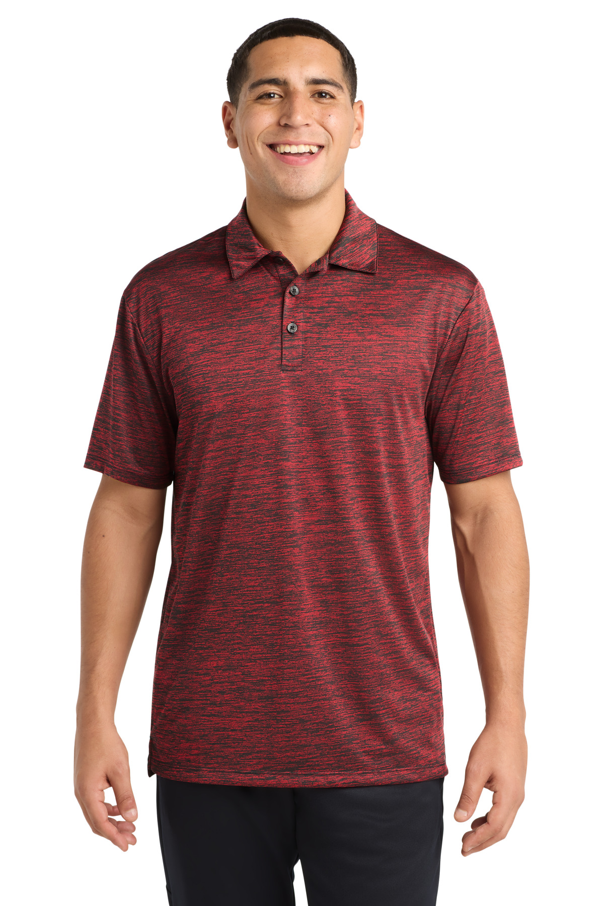 Sport-Tek PosiCharge Electric Heather Polo. ST590 71