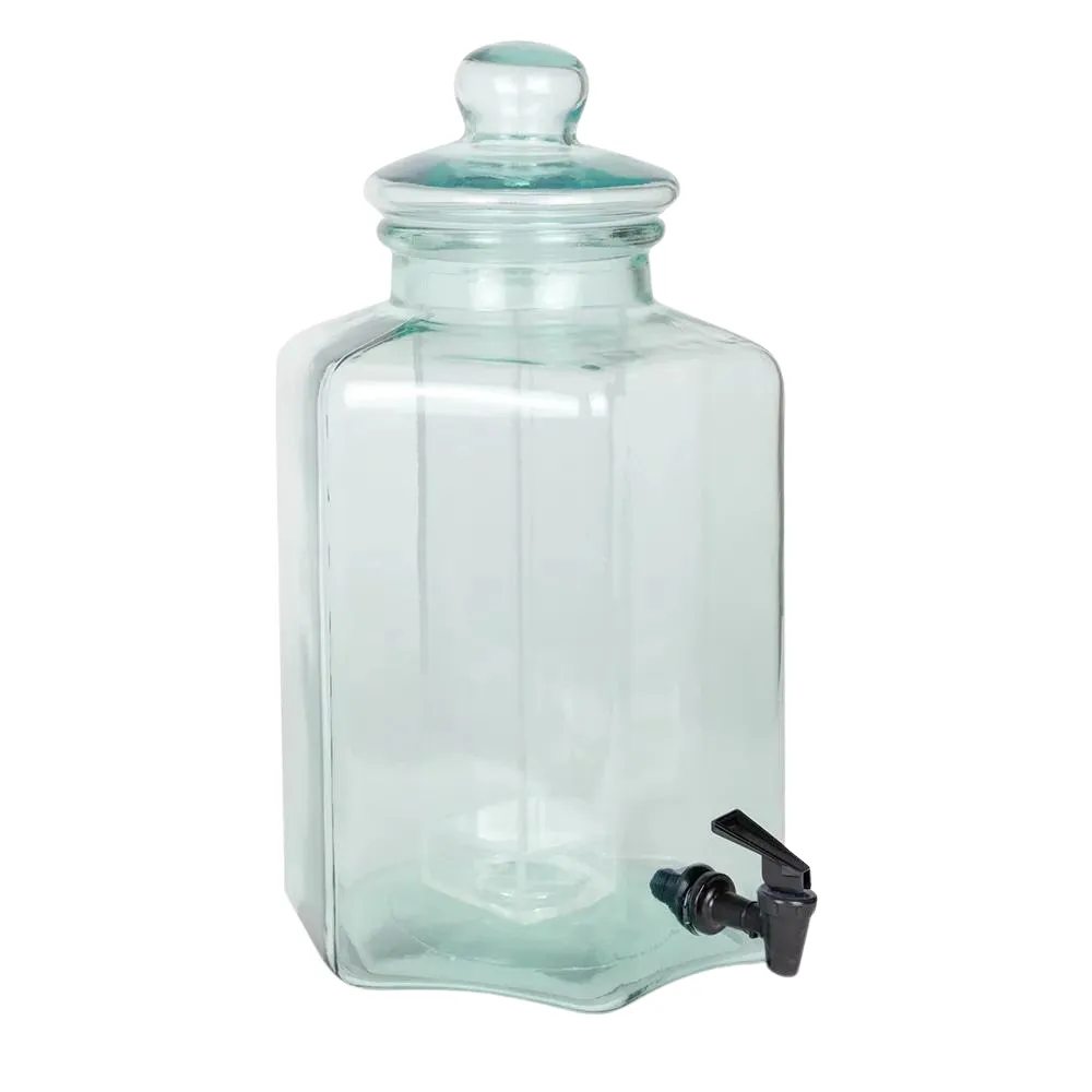 3 Gallon Glass Drink Dispenser 2