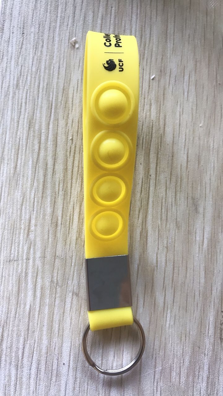 Push Pop Fidget Wrist Strap Keychain 2