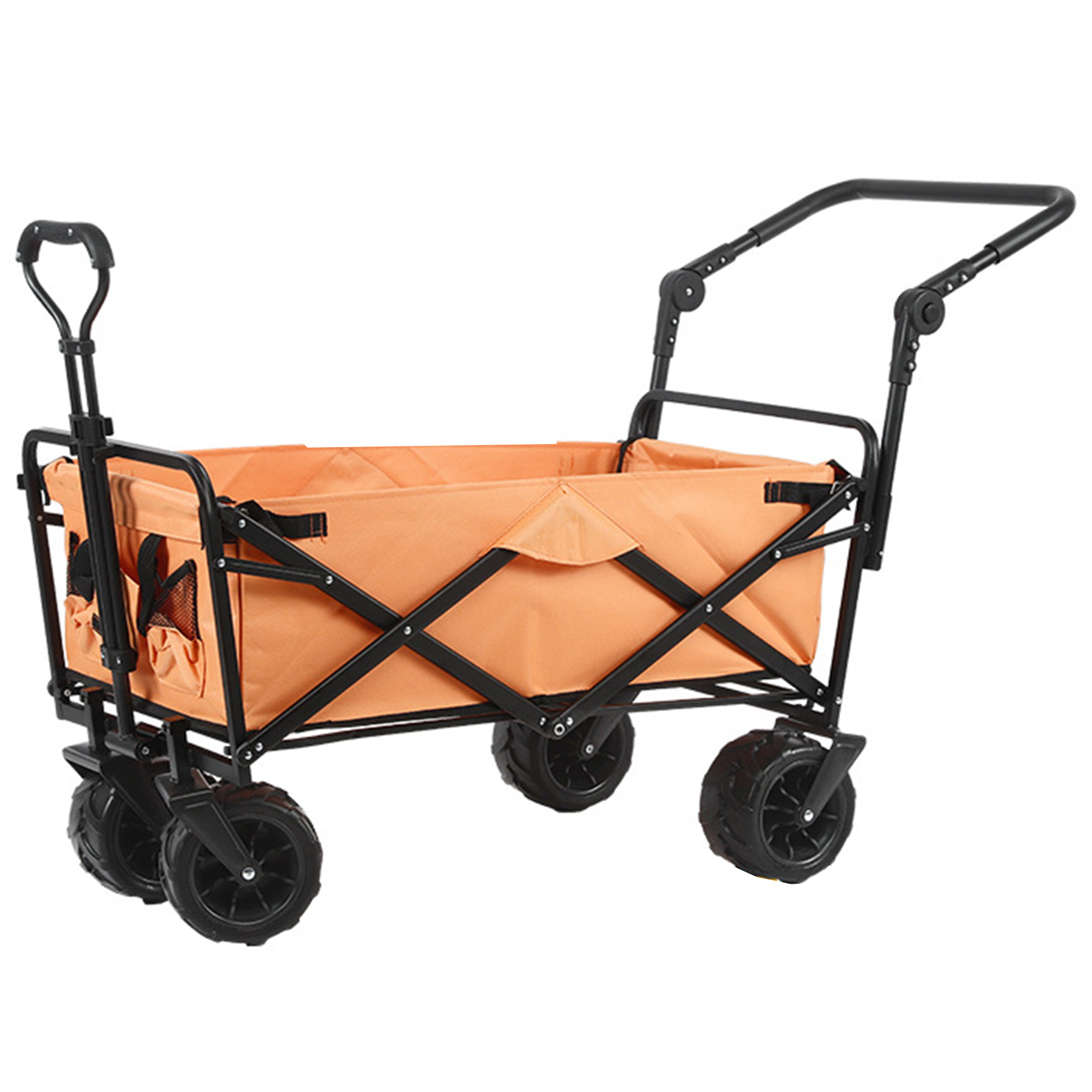 Heavy Duty All Terrain Folding Utility Wagon 9