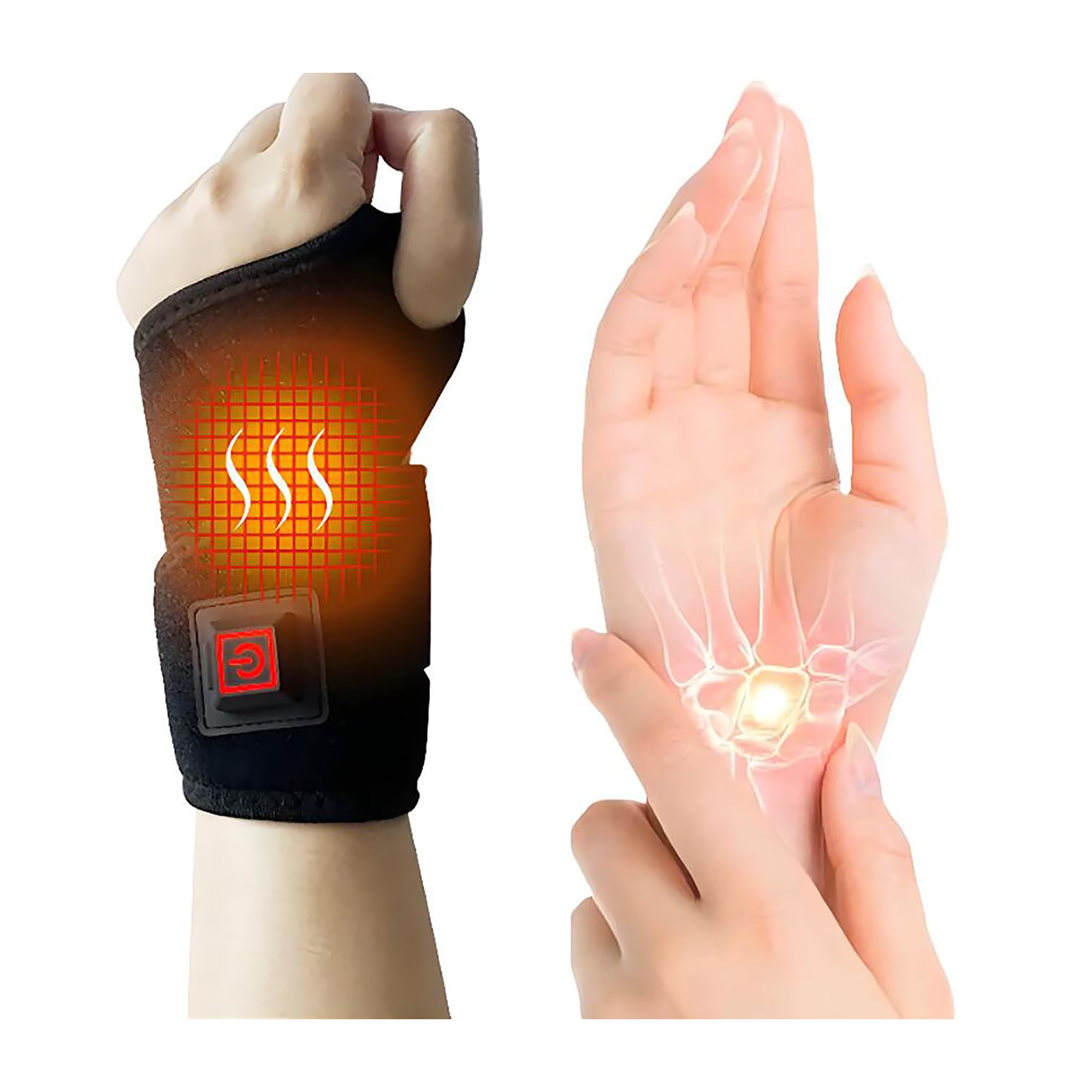 USB Heated Wristband with Adjustable Temperature 7