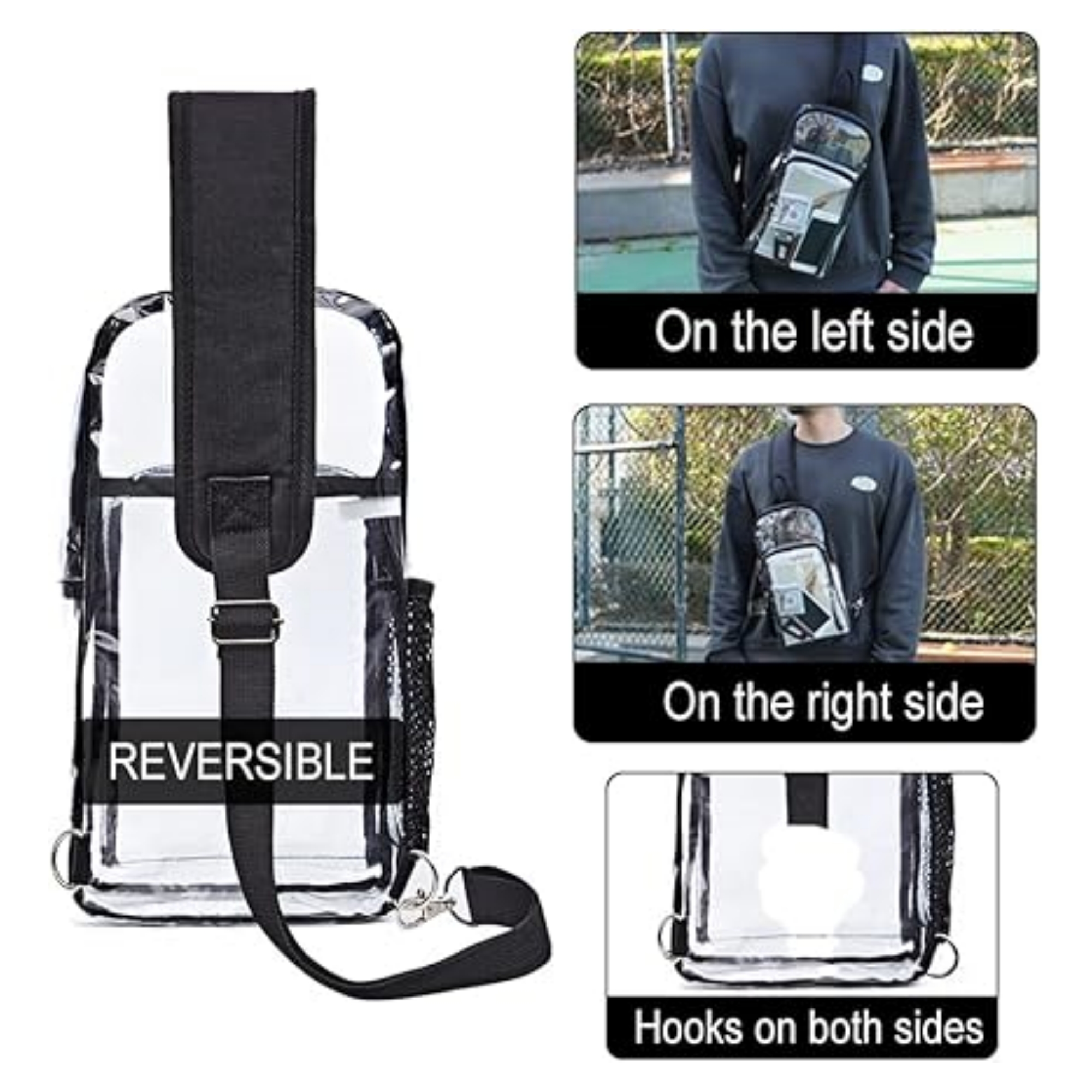 Clear Shoulder Bag 5