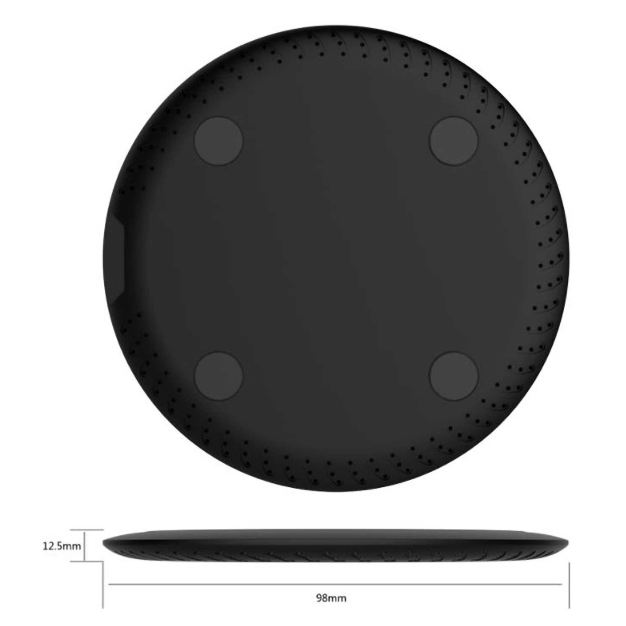 Fast Charging ABS Qi Wireless Phone Charger 3