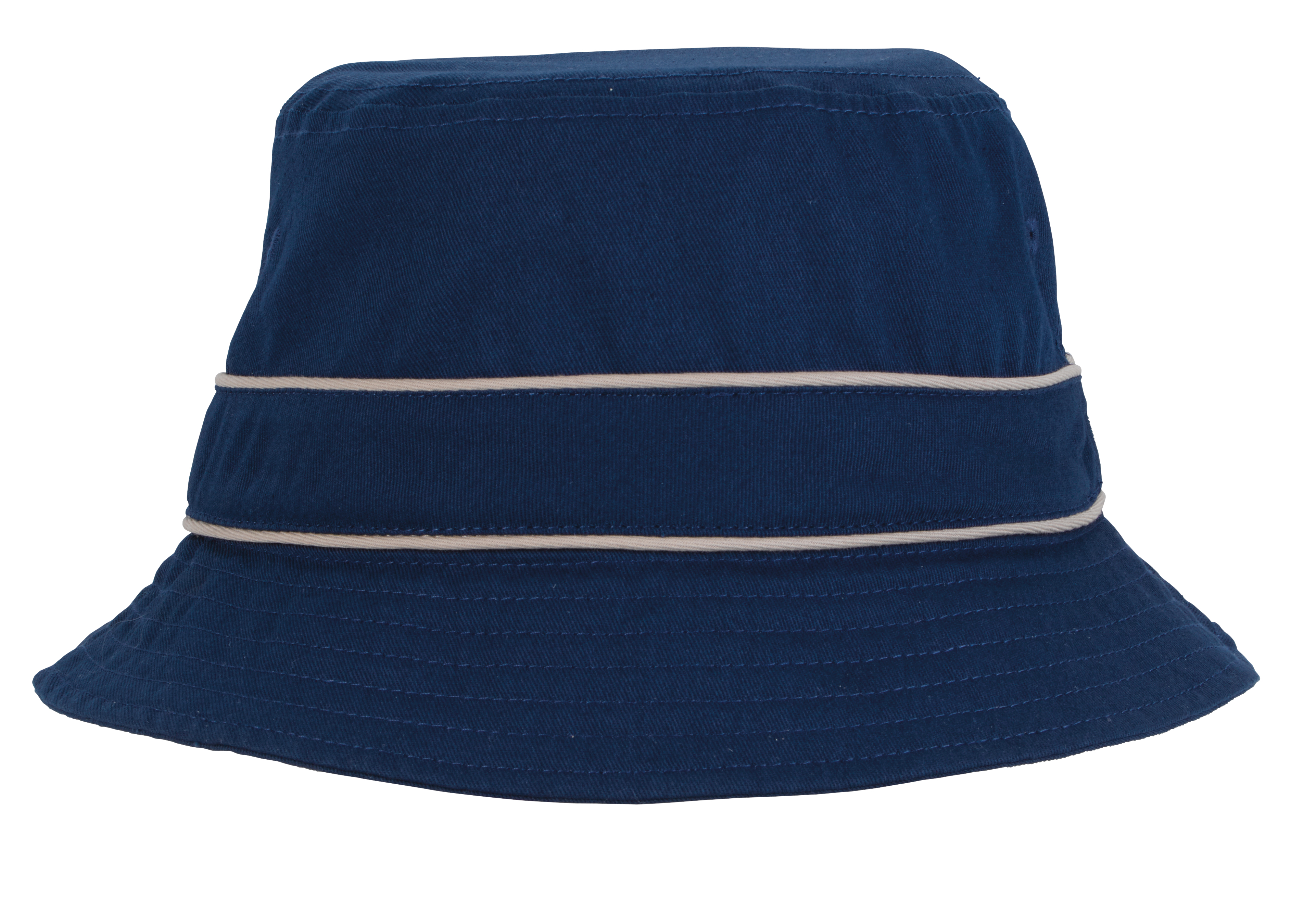 Cotton Bucket Hat with Trim 9