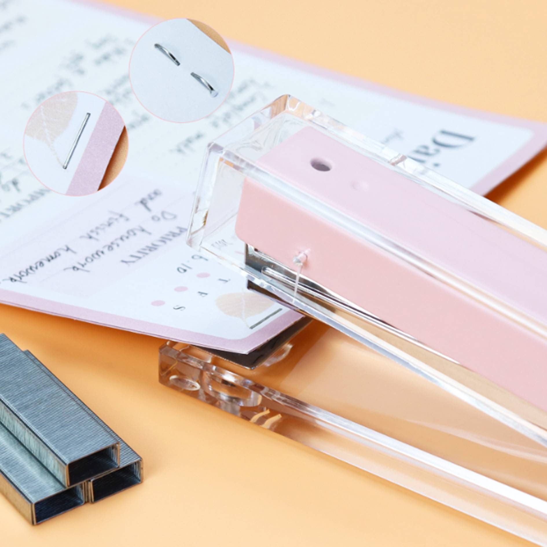 Office Use Transparent Stapler 3