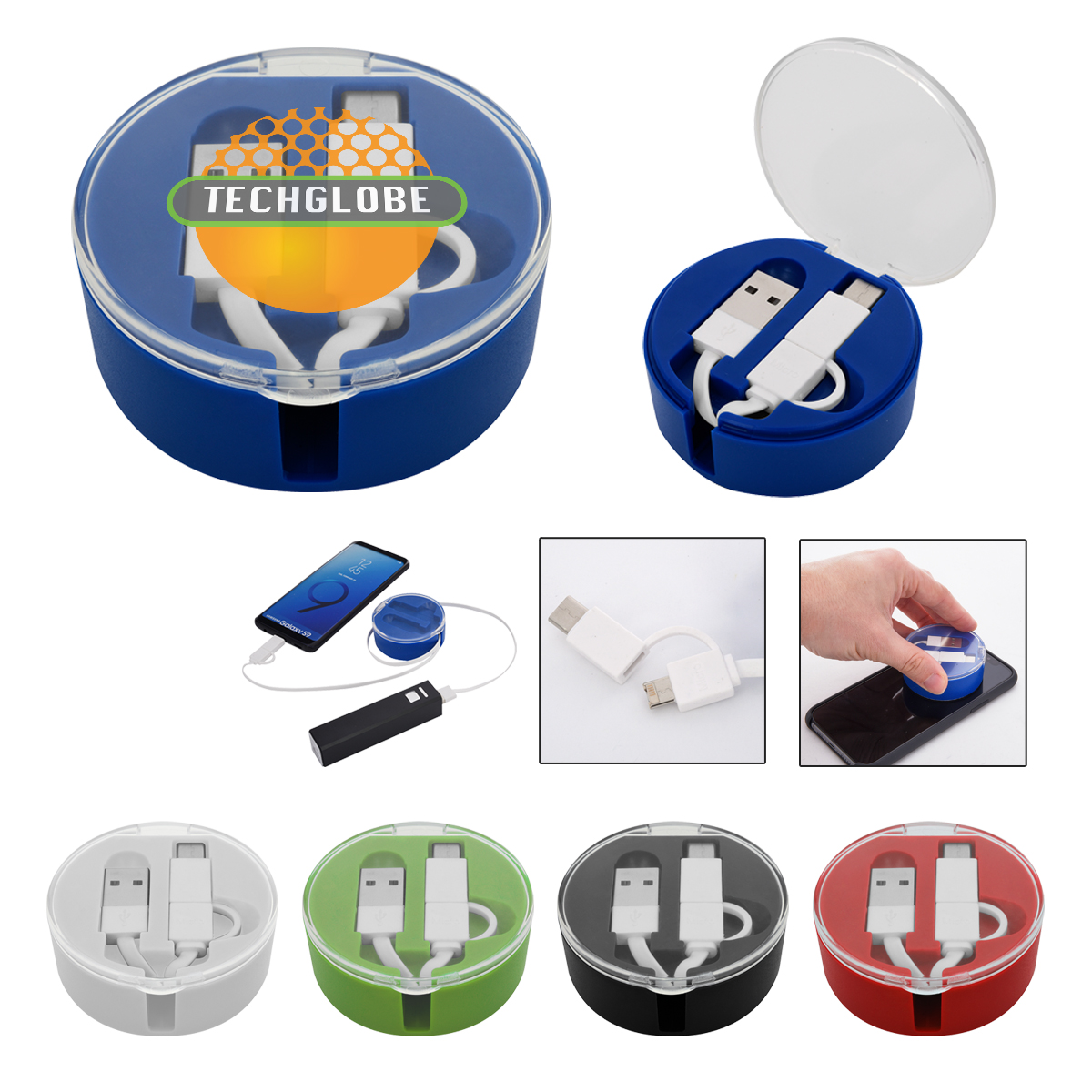 3-in-1 Gallivant Retractable Charging Cable