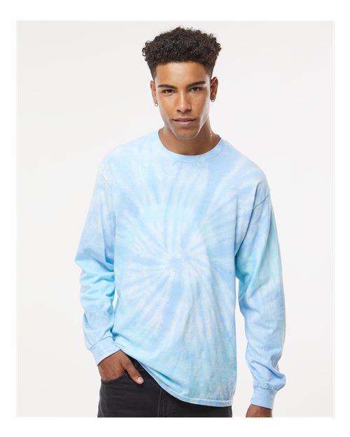 Unisex Tie-Dyed Long Sleeve T-Shirt - 2000 53