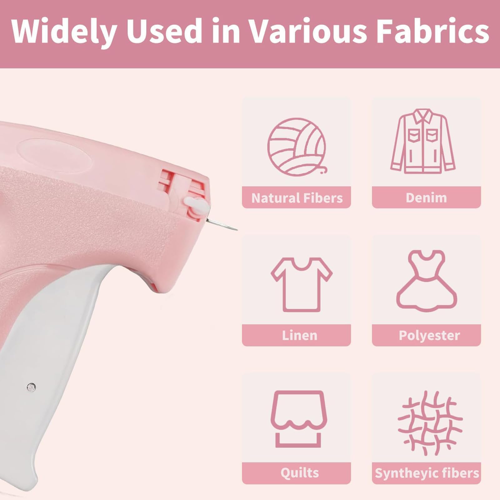 Mini Handheld Quick Sewing Stitch Gun for Clothing Tag 5