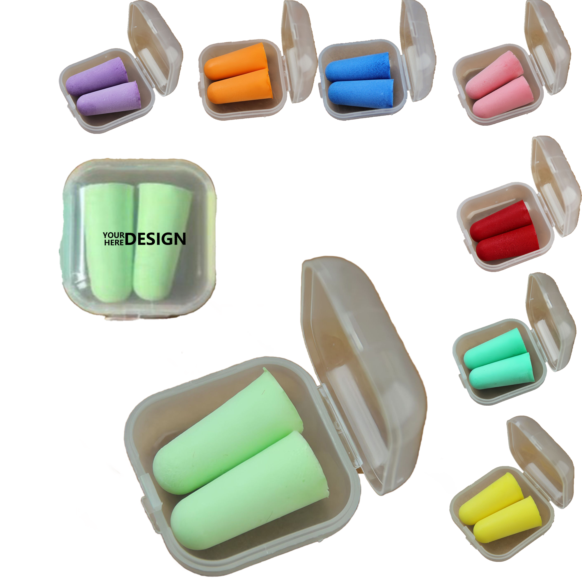 Soft PU Foam Earplugs 2