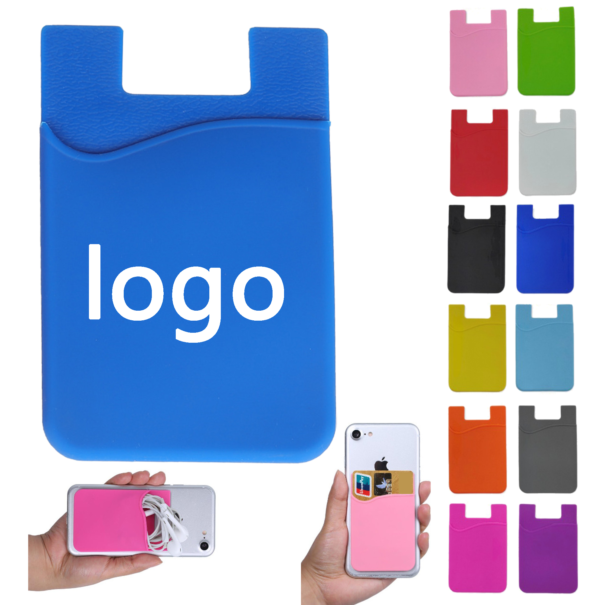 Flexible Adhesive Phone Wallet 13