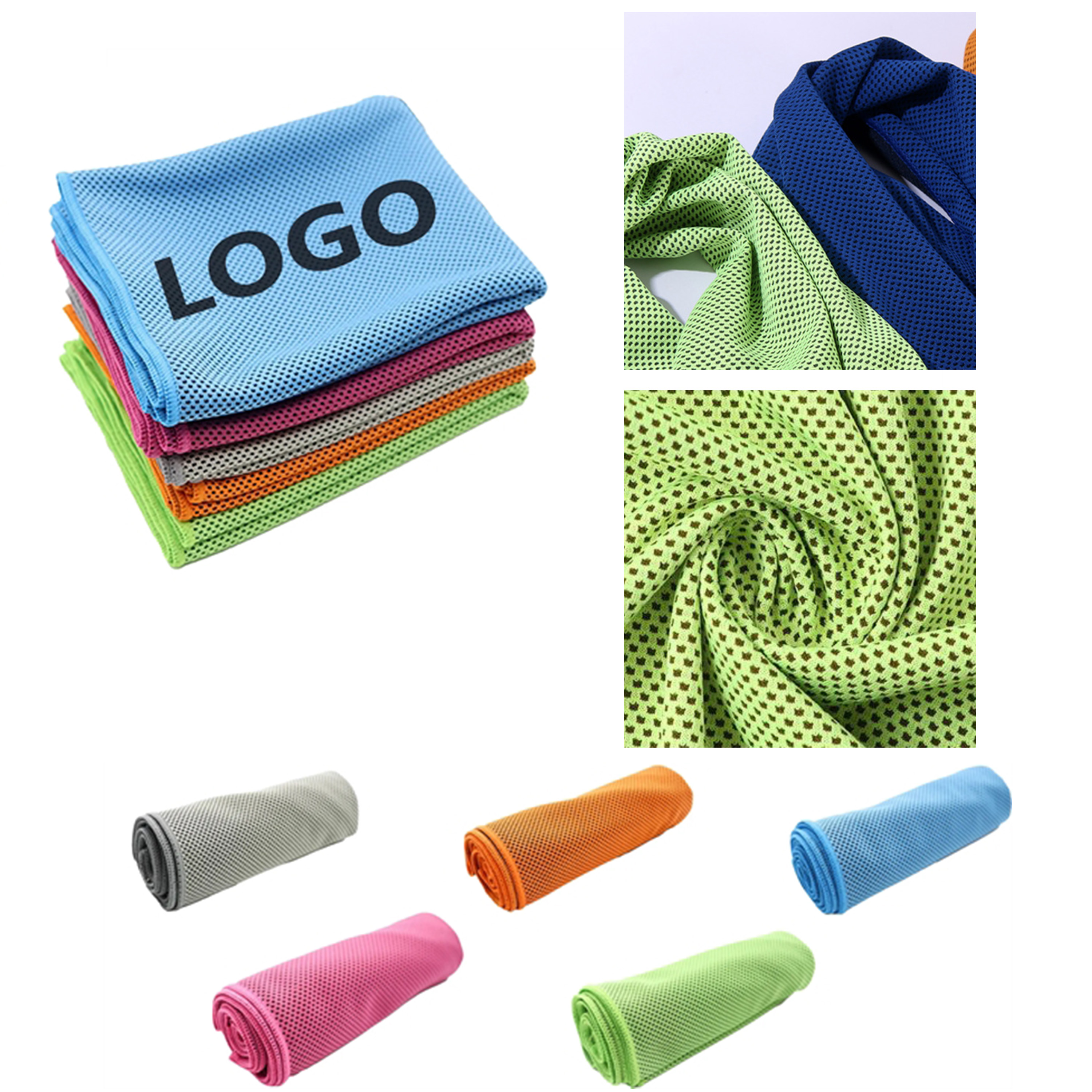 Efficient Microfiber Sport 40"x 12" Cooling Towel 2