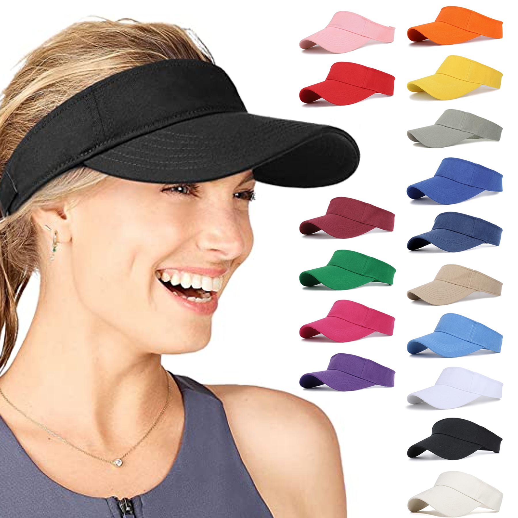Sports Sun Visor Hat 1