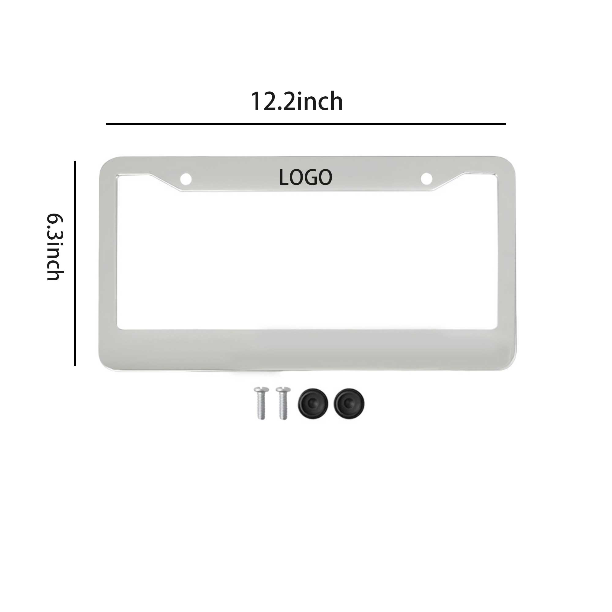 Automobile General License Plate Frame 2