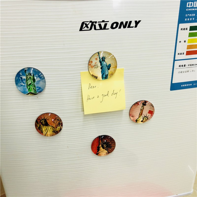 Round Fridge Magnets 4
