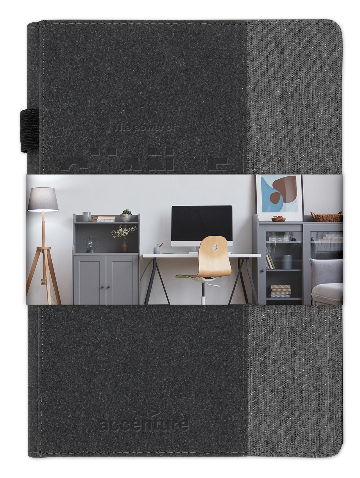 Large Reclaim Recycle Journal w/ Graphic Wrap