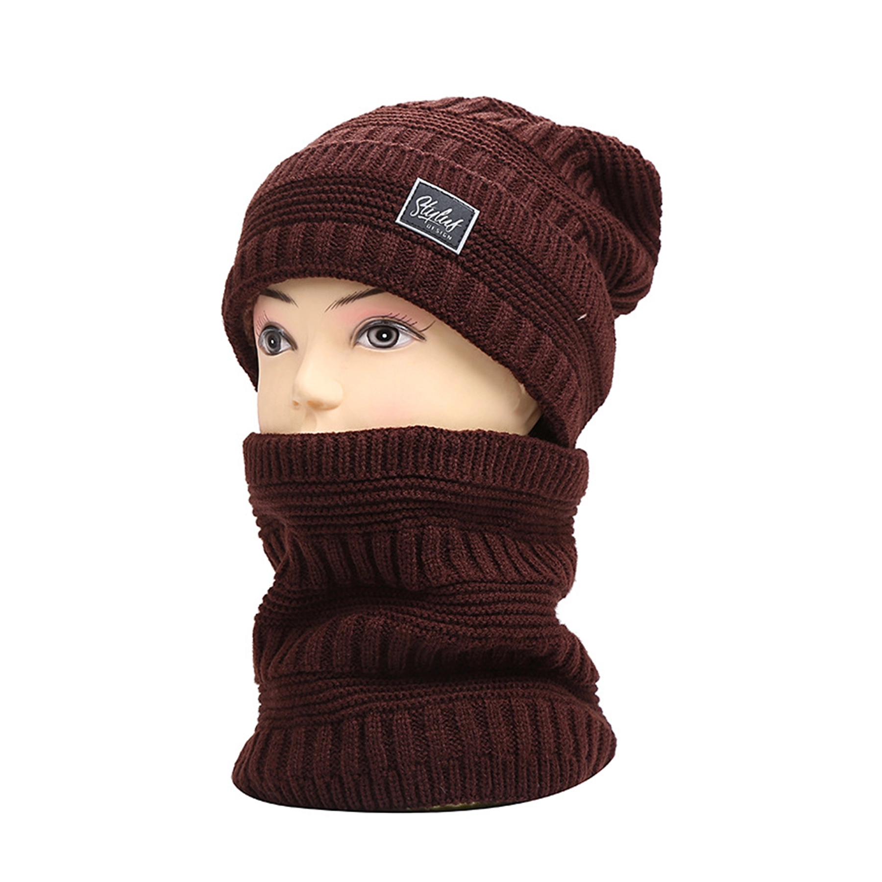 Winter Fleece Neck Gaiter&Ski Tube Scarf 9