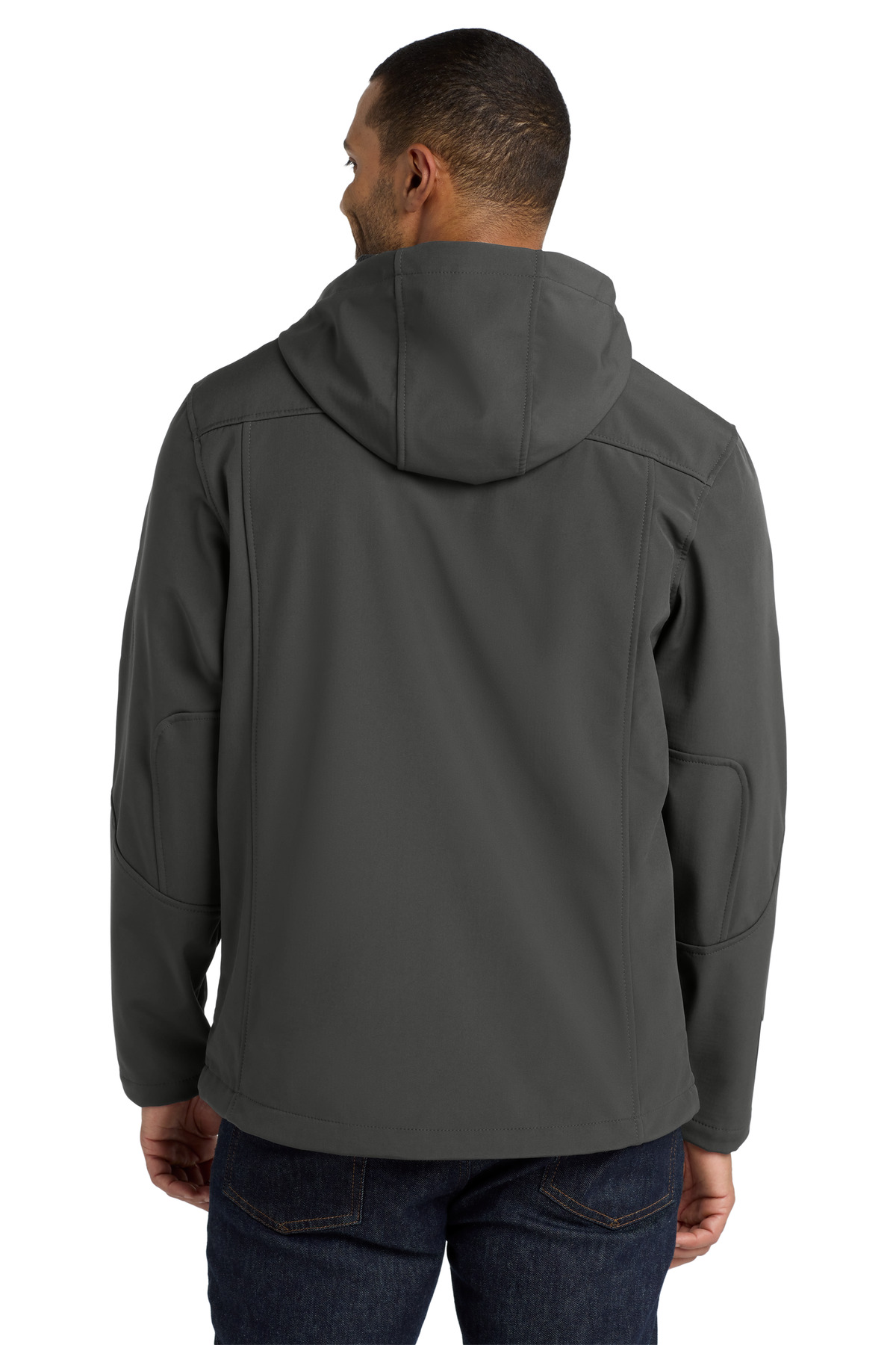 Port Authority Textured Hooded Soft Shell Jacket. J706 27